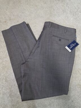 Chaps Men's Dress Pants Brown 40 X 32